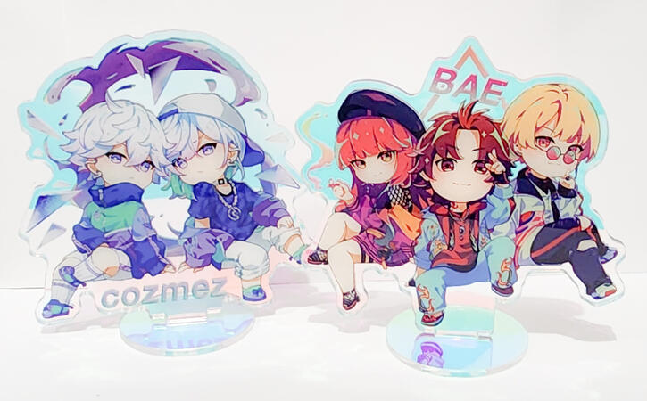 Paradox Live Rainbow Holo Stands